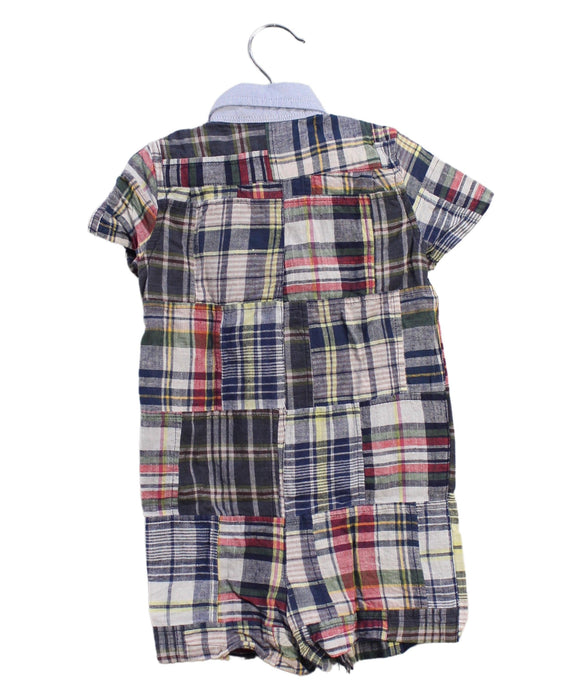 A Multicolour Short Sleeve Rompers from Ralph Lauren in size 6-12M for boy. (Back View)
