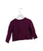 A Purple Cardigans from Tea in size 3T for girl. (Back View)