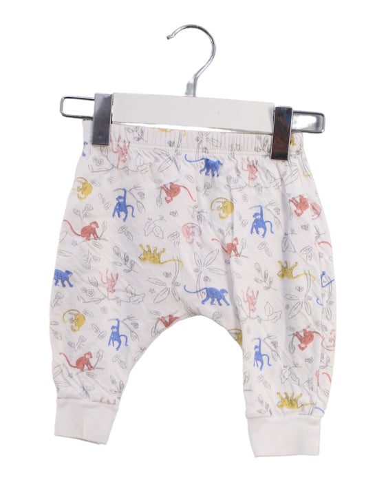 A White Separates from Petit Bateau in size 3-6M for boy. (Front View)