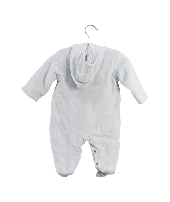 A Blue Long Sleeve Jumpsuits from Kissy Kissy in size 6-12M for boy. (Back View)