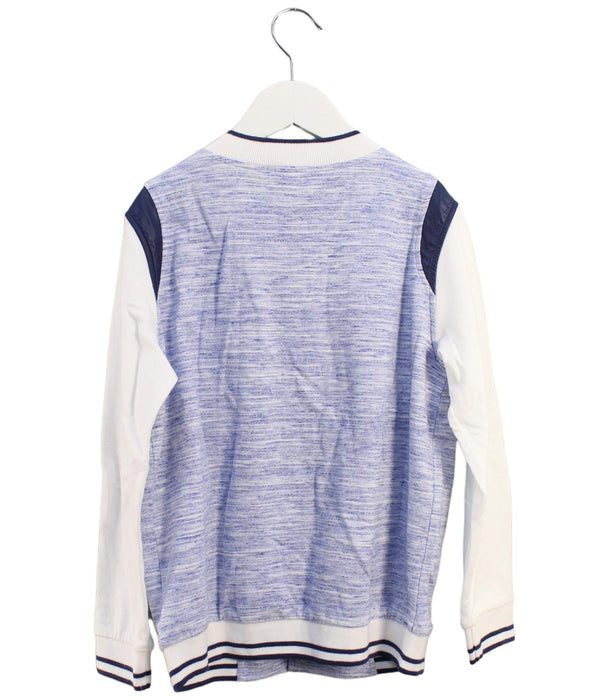 A Blue Cardigans from Kingkow in size 8Y for boy. (Back View)