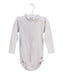 A White Long Sleeve Bodysuits from Petit Bateau in size 18-24M for girl. (Front View)