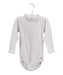 A White Long Sleeve Bodysuits from Petit Bateau in size 18-24M for girl. (Front View)