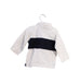 A White Long Sleeve Polos from Jacadi in size 6-12M for boy. (Back View)