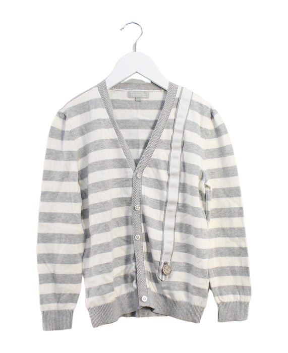 A Green Cardigans from Nicholas & Bears in size 10Y for girl. (Front View)