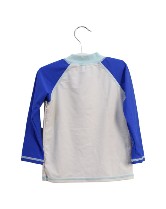 A White Rash Guards from Sprout in size 6-12M for boy. (Back View)