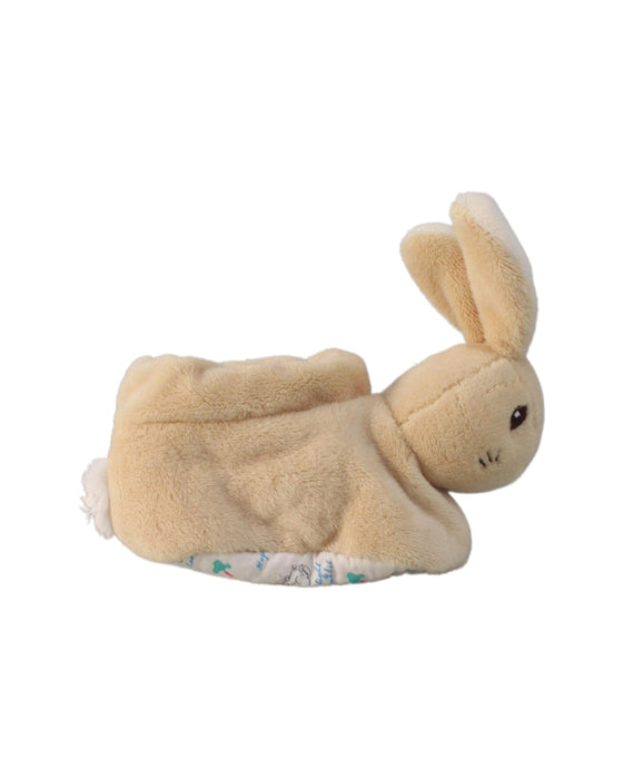 A Beige Slippers from Peter Rabbit in size 3-6M for girl. (Back View)
