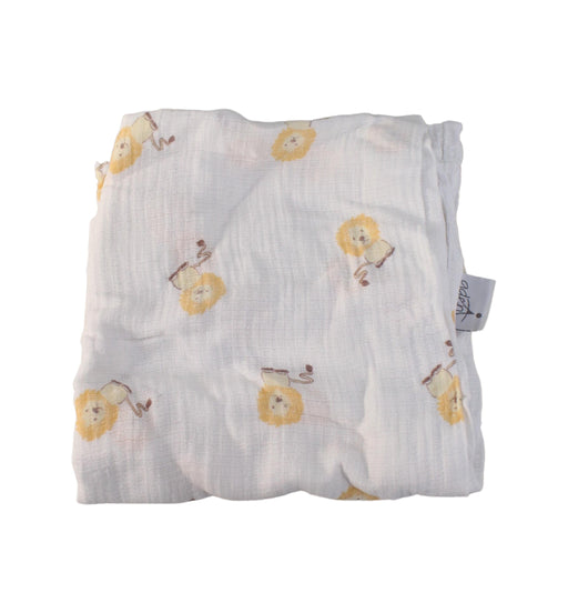 A White Swaddles from Aden & Anais in size O/S for neutral. (Front View)