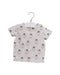 A Grey Short Sleeve T Shirts from Seed in size 3-6M for girl. (Front View)