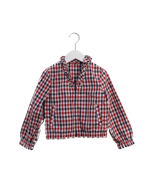A Red Lightweight Jackets from Aquascutum in size 3T for girl. (Front View)