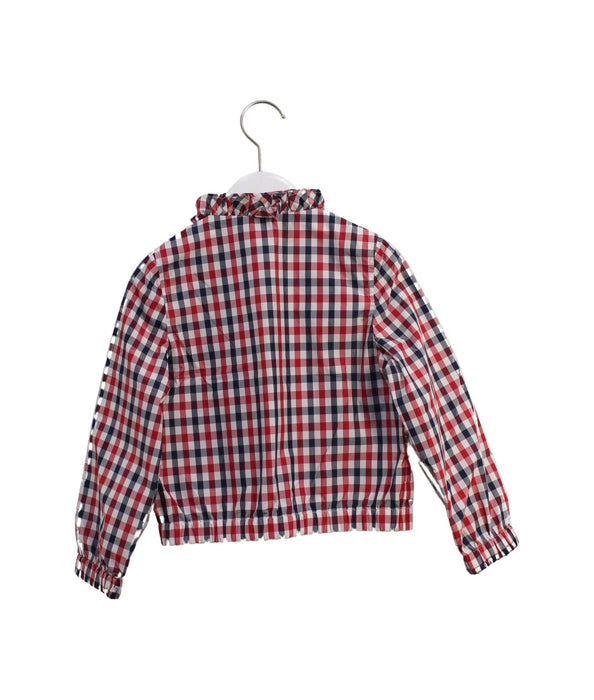 A Red Lightweight Jackets from Aquascutum in size 3T for girl. (Back View)