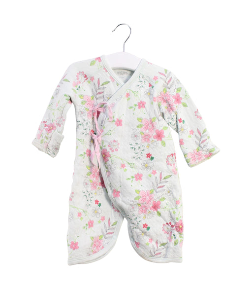 A Green Rompers from Mides in size 3-6M for girl. (Front View)