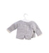 A Grey Knit Sweaters from Jacadi in size 0-3M for girl. (Back View)