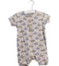 A Beige Short Sleeve Rompers from Hust & Claire in size 6-12M for boy. (Front View)