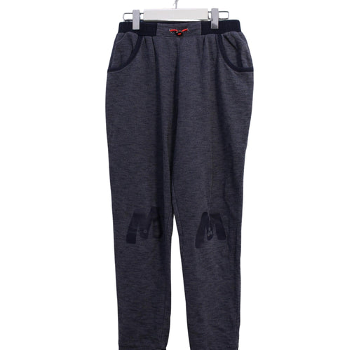 A Navy Sweatpants from Momonittu in size 12Y for boy. (Front View)