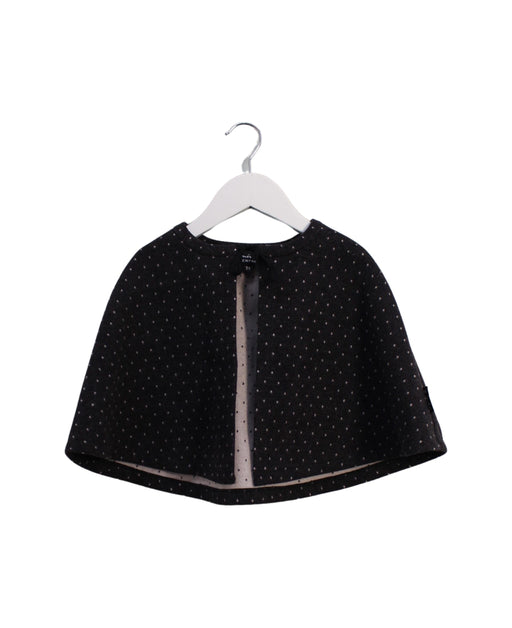 A Black Capes & Ponchos from Agnes b. in size O/S for girl. (Front View)