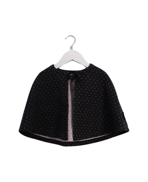 A Black Capes & Ponchos from Agnes b. in size O/S for girl. (Front View)