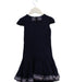A Navy Short Sleeve Dresses from Nicholas & Bears in size 4T for girl. (Back View)