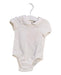 A White Short Sleeve Bodysuits from Nicholas & Bears in size 0-3M for girl. (Front View)