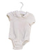 A White Short Sleeve Bodysuits from Nicholas & Bears in size 0-3M for girl. (Front View)
