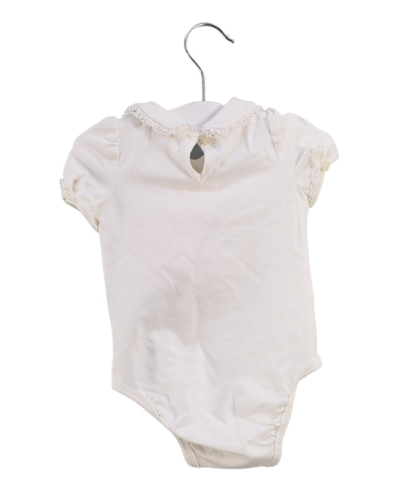 A White Short Sleeve Bodysuits from Nicholas & Bears in size 0-3M for girl. (Back View)