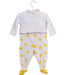A White Onesies from Chicco in size 3-6M for girl. (Back View)