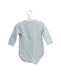 A Blue Long Sleeve Bodysuits from Seed in size 3-6M for boy. (Back View)