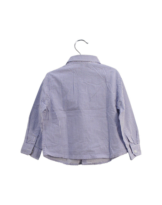 A Blue Shirts from Armani in size 6-12M for boy. (Back View)