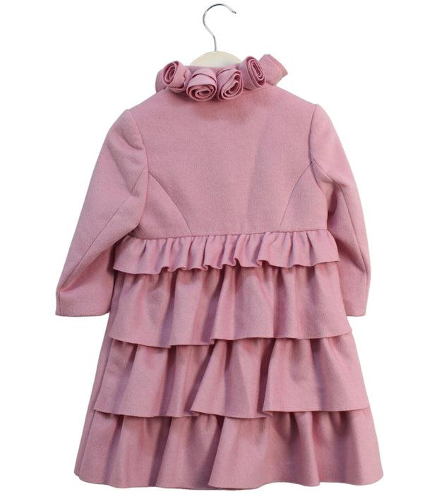 A Pink Coats from Nicholas & Bears in size 12-18M for girl. (Back View)