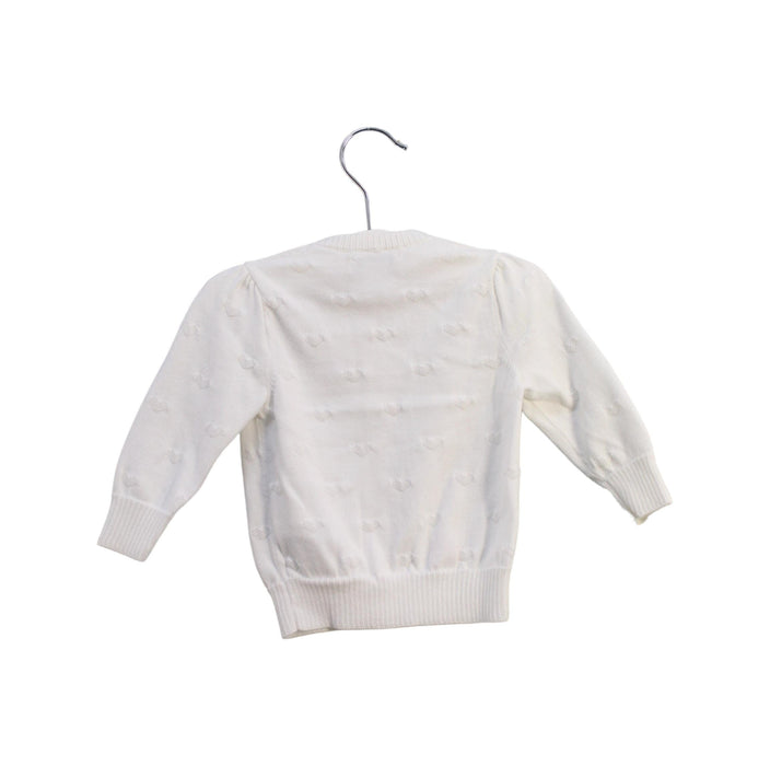 A White Cardigans from Ralph Lauren in size 6-12M for girl. (Back View)