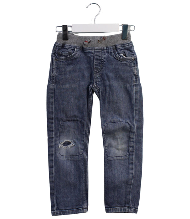 A Blue Casual Pants from Hanna Andersson in size 2T for boy. (Front View)