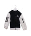 A Black Lightweight Jackets from Adidas in size 4T for boy. (Front View)