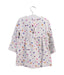 A White Long Sleeve Dresses from Joules in size 12-18M for girl. (Back View)