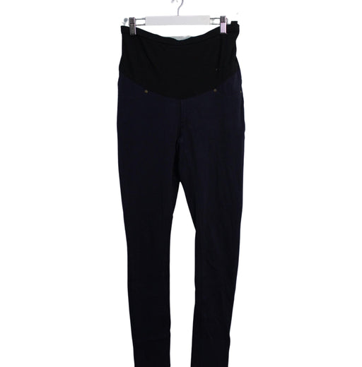 A Navy Jeans from Mayarya in size XS for maternity. (Front View)