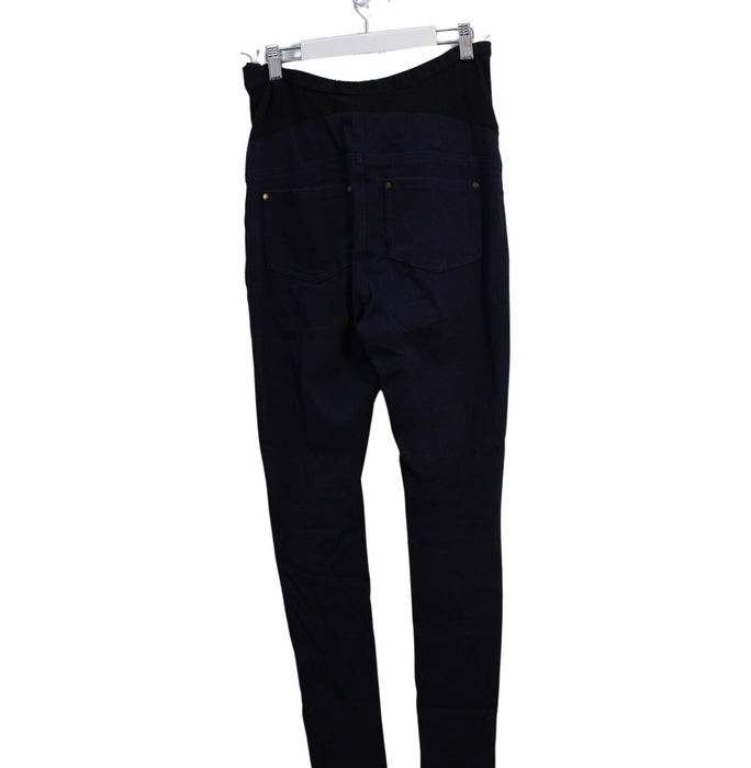 A Navy Jeans from Mayarya in size XS for maternity. (Back View)