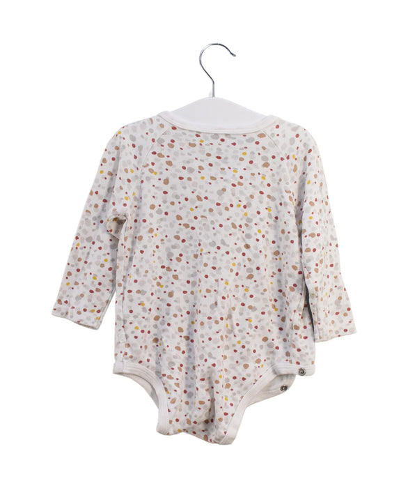 A Multicolour Long Sleeve Bodysuits from Mori in size 6-12M for boy. (Back View)