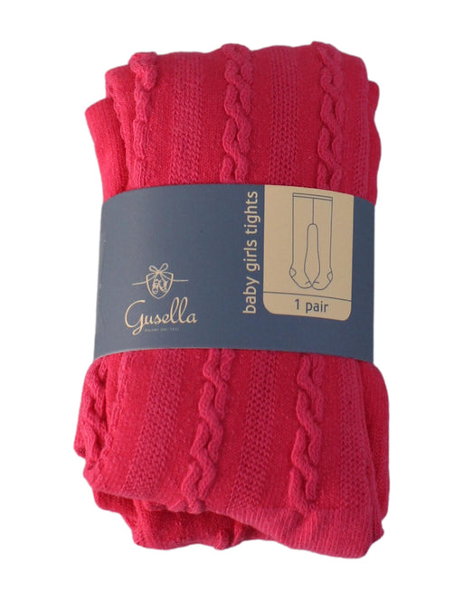 A Pink Tights from Gusella in size 18-24M for girl. (Front View)