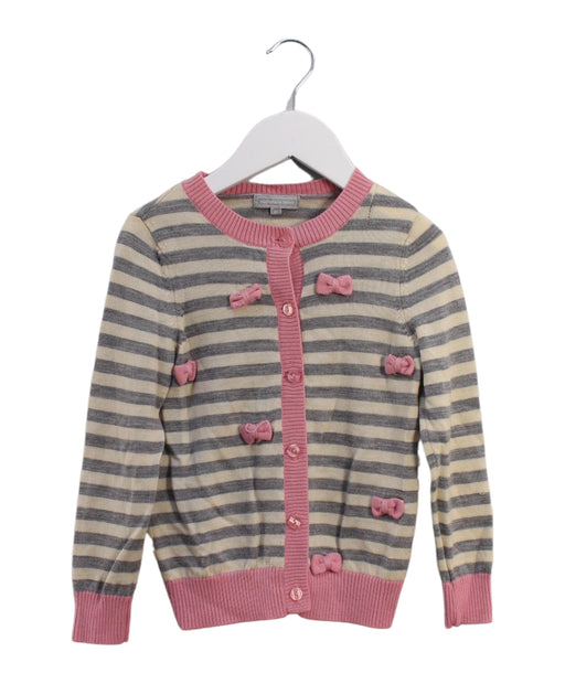 A Yellow Cardigans from Nicholas & Bears in size 4T for girl. (Front View)