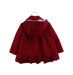A Red Coats from Monsoon in size 6-12M for girl. (Back View)
