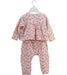 A Pink Pyjama Sets from Petit Bateau in size 12-18M for girl. (Back View)