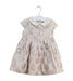 A Taupe Short Sleeve Dresses from J by Jasper Conran in size 6-12M for girl. (Front View)