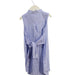 A Blue Sleeveless Dresses from little Mo & Co. in size 5T for girl. (Back View)
