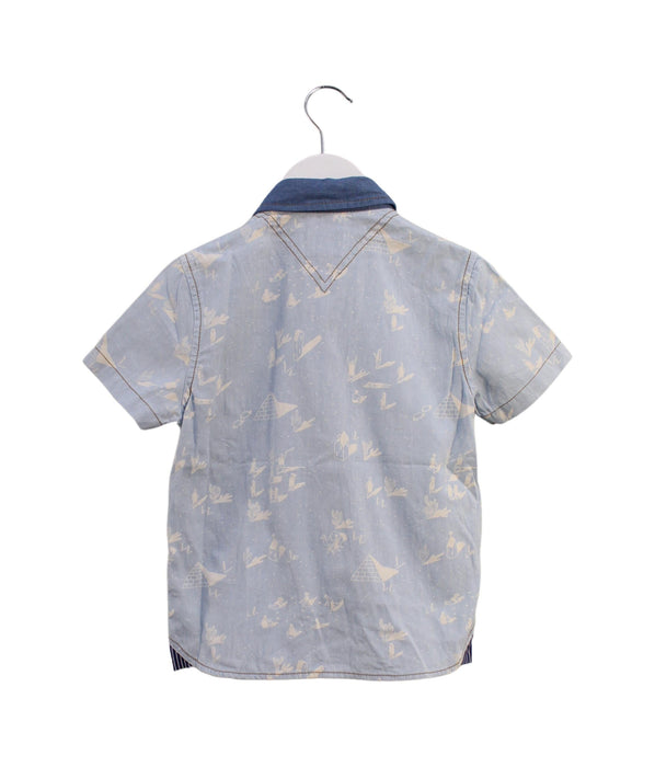 A Blue Shirts from As Little As in size 3T for boy. (Back View)