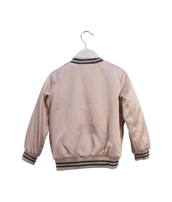 A Pink Lightweight Jackets from Juicy Couture in size 3T for girl. (Back View)