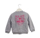 A Grey Zippered Sweatshirts from Kenzo in size 3T for girl. (Back View)