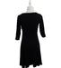 A Black Long Sleeve Dresses from Seraphine in size S for maternity. (Back View)