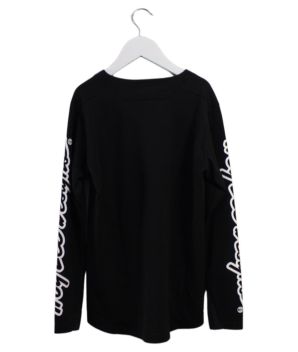 A Black Long Sleeve Tops from Troy Lee Designs in size 10Y for boy. (Back View)