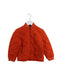 A Orange Puffer/Quilted Jackets from Polo Ralph Lauren in size 3T for girl. (Front View)
