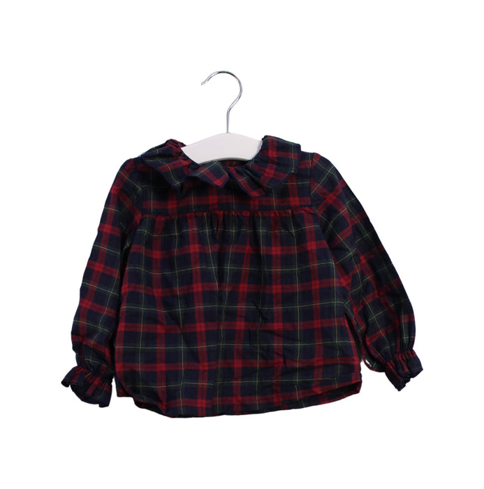 A Red Long Sleeve Tops from Fina Ejerique in size 2T for girl. (Front View)