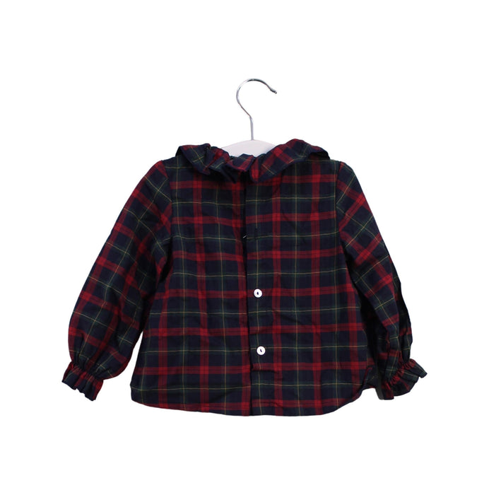 A Red Long Sleeve Tops from Fina Ejerique in size 2T for girl. (Back View)